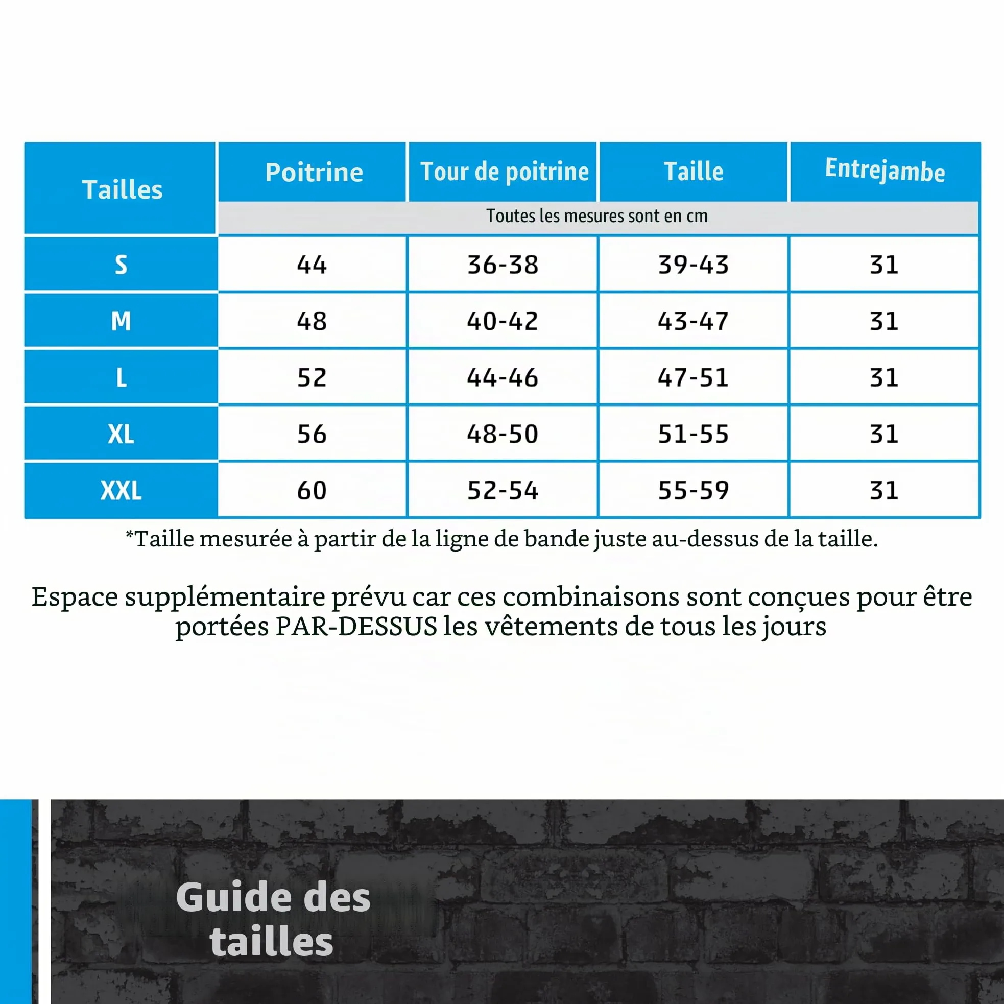 Castle Clothing WorkForce chaudière, Autrement, bleu, 318