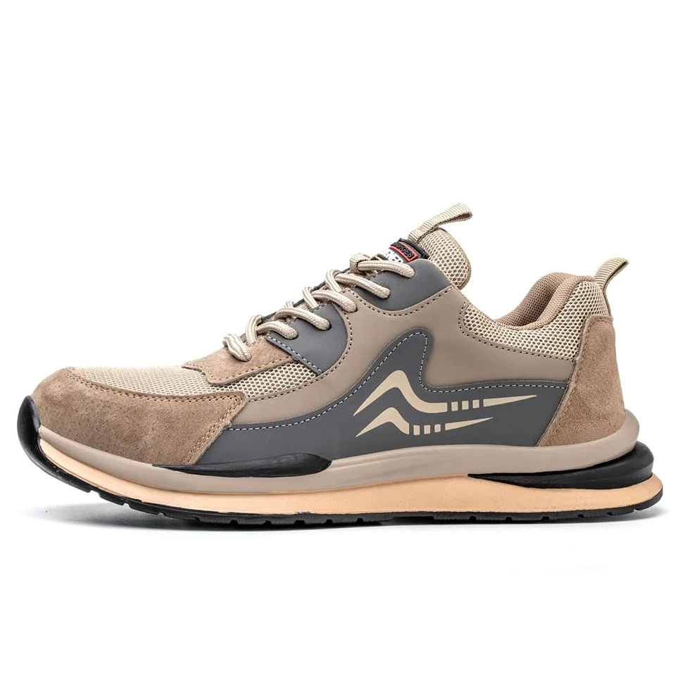 Rona Shoes Chaussures de Sécurité Baskets de Sécurité Chaussure de Travail Légère Confortable Femme Homme