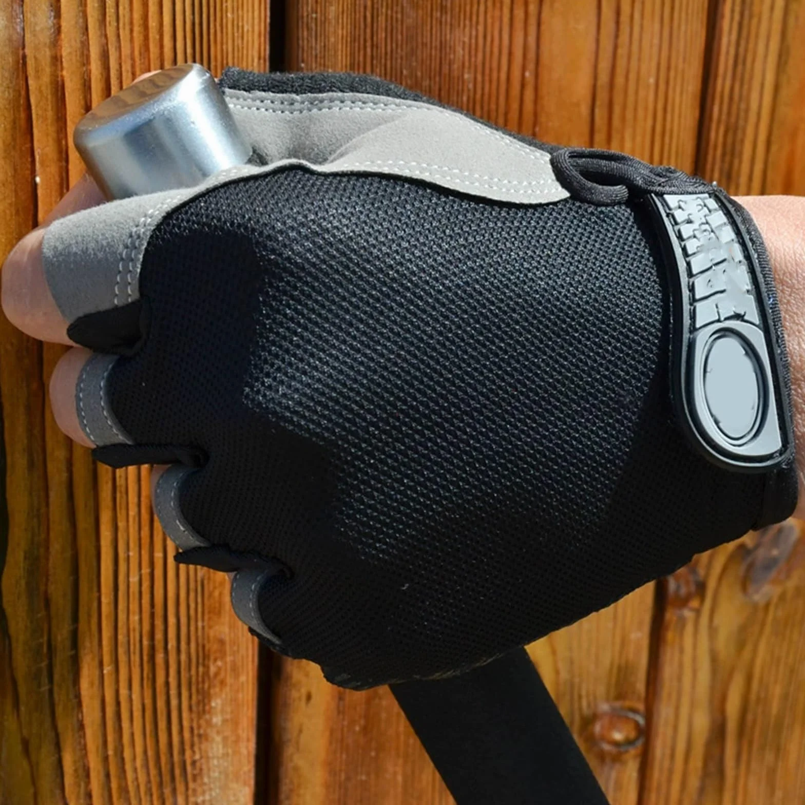 Gants de sport d'extérieur Antidérapants Polyester respirant pour Randonnée Escalade Fitness Protection