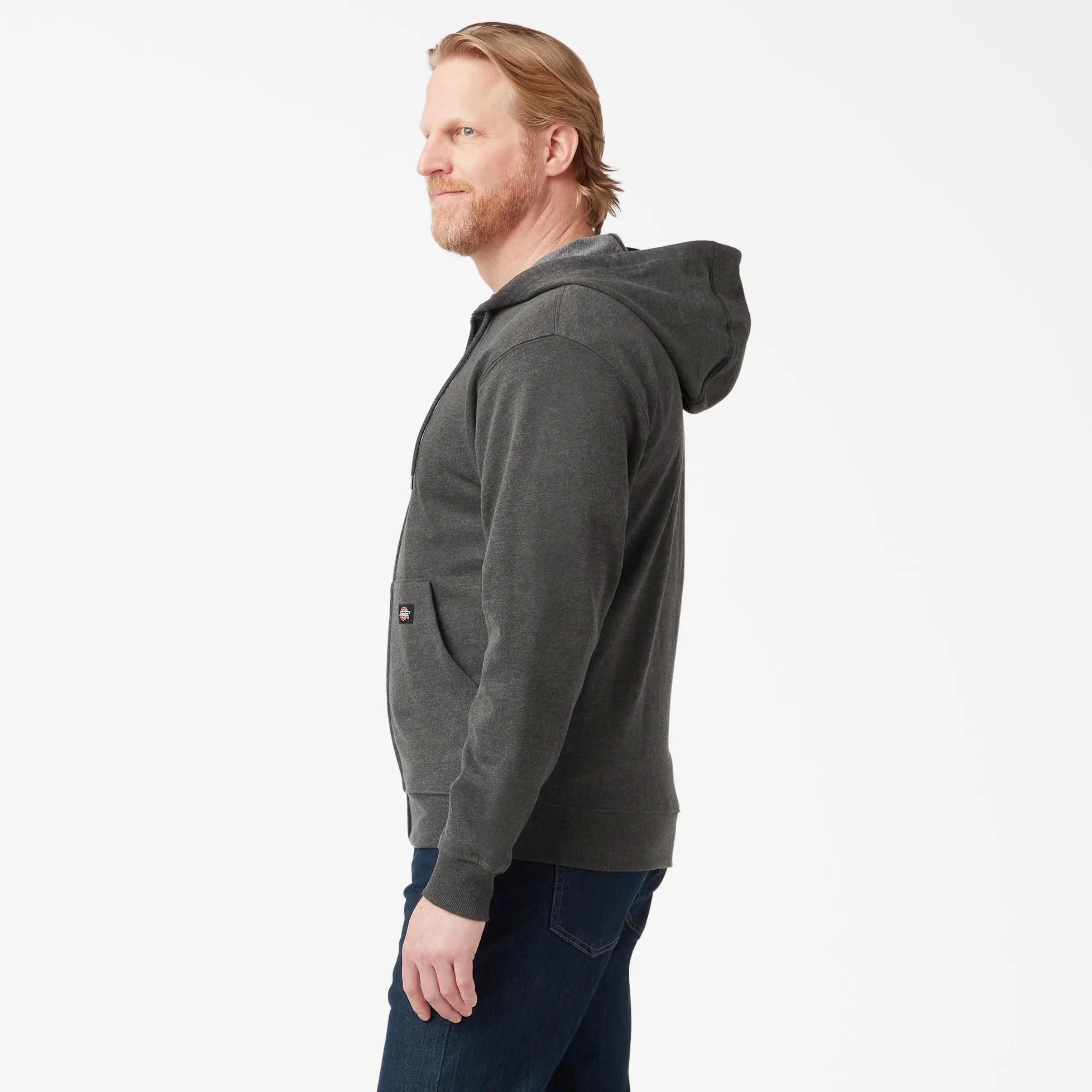 Dickies Full Zipper Fleece Hooded Sweatshirt Homme