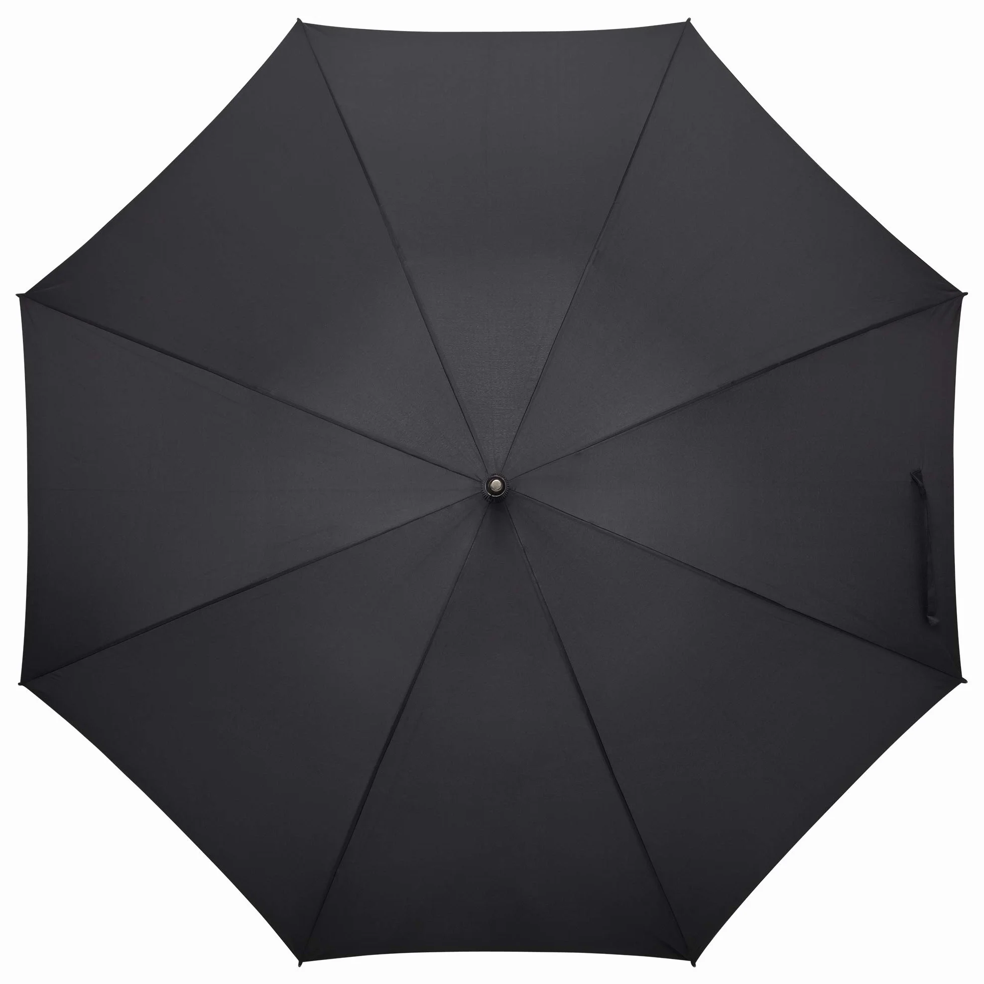 Falcone Parapluie Canne Homme 130 cm Résistant au Vent Noir Classique