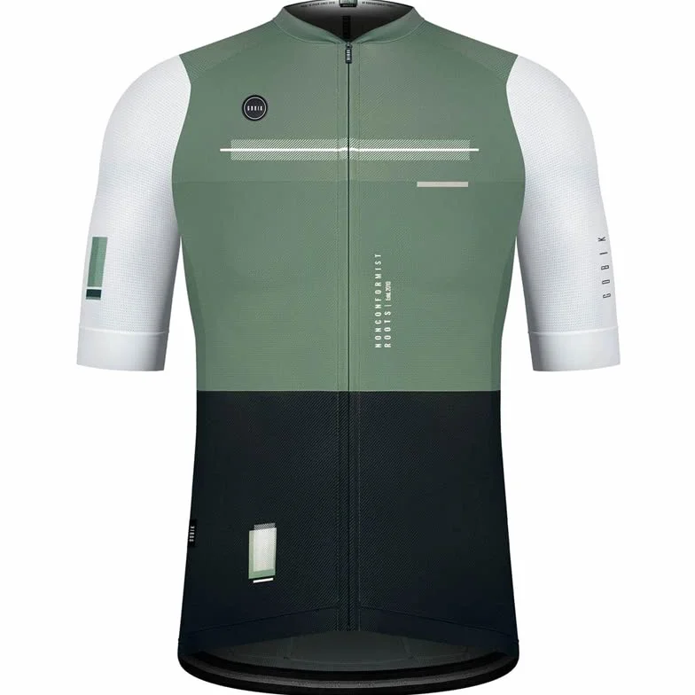 Maillot Cycliste Manches Courtes 3 Poches, Maillot T-Shirt Cycliste Respirant Séchage Rapide Léger Respiant Confort…