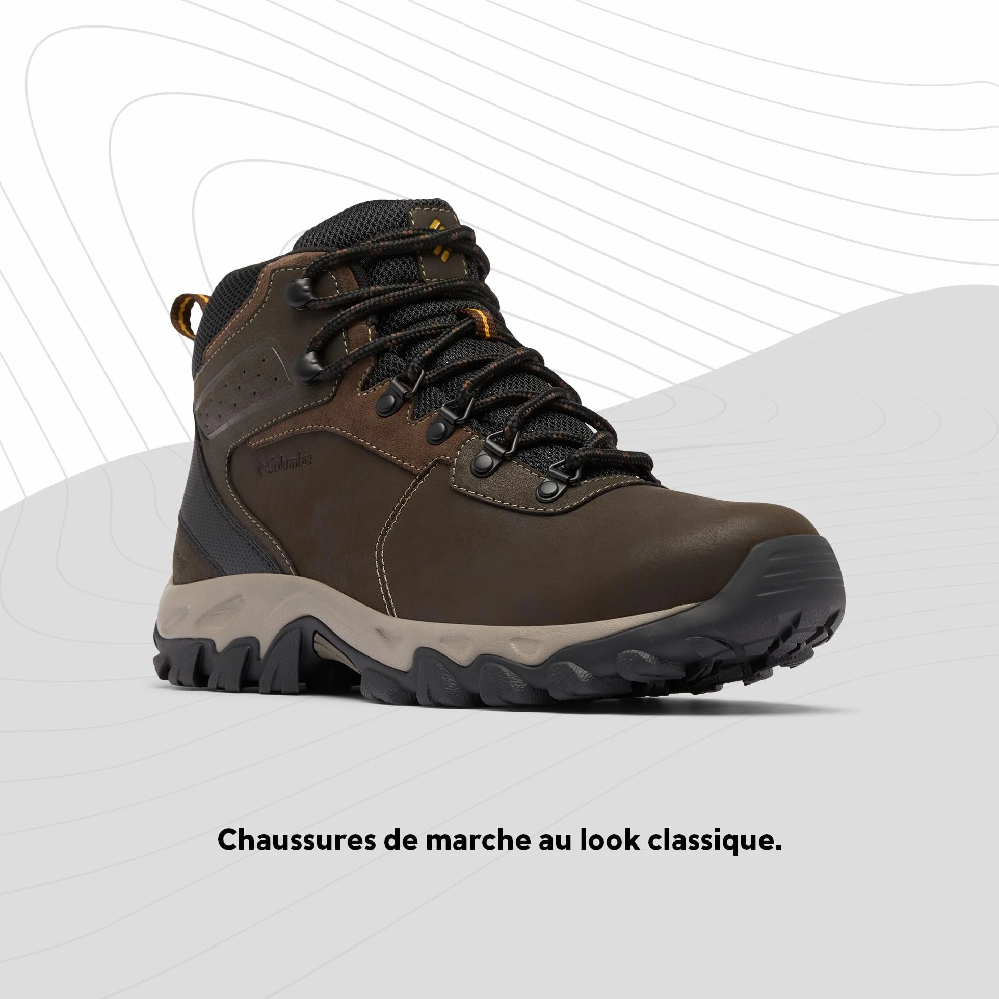 Columbia Newton Ridge Plus II Waterproof Chaussures de Randonnée Homme