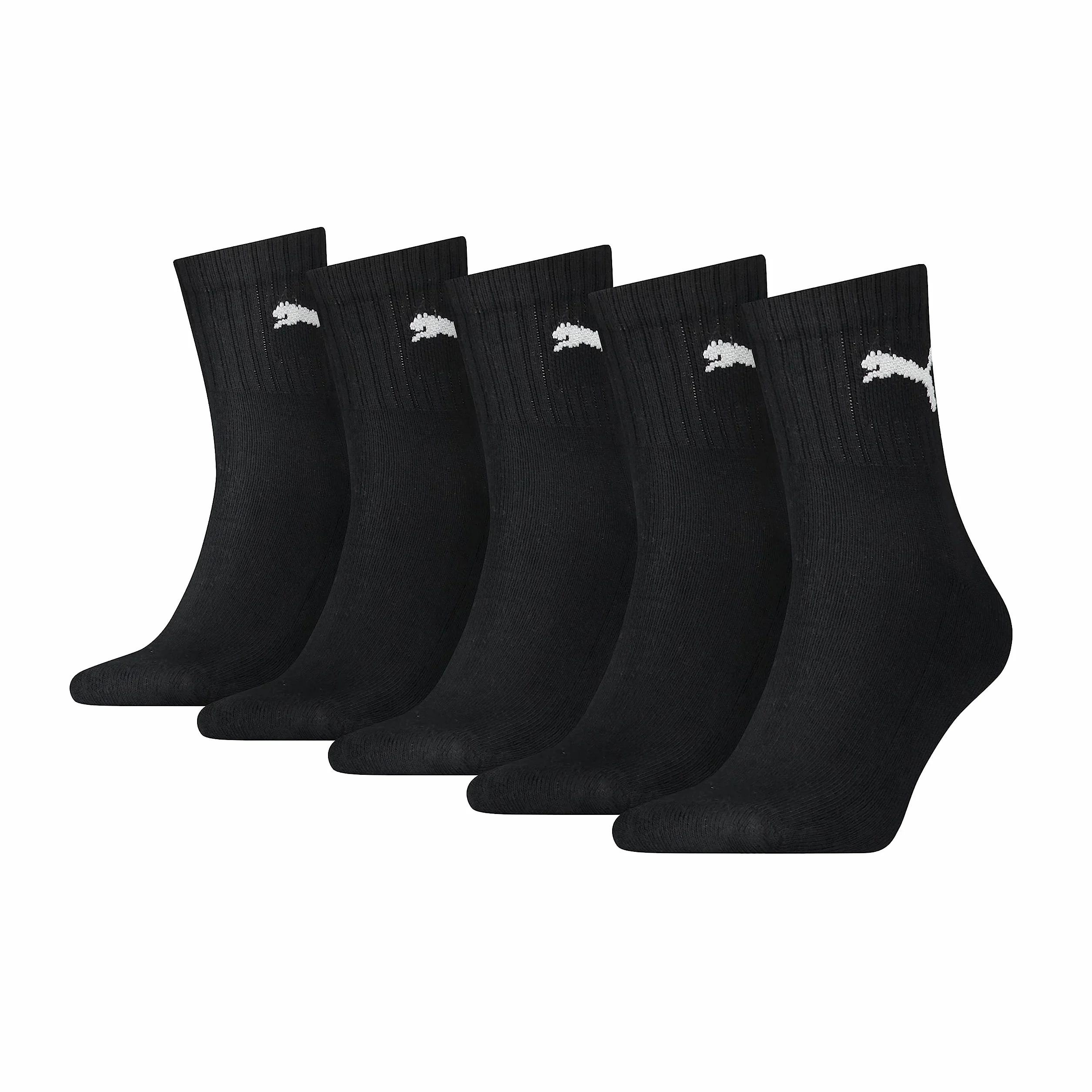 PUMA Short Chaussettes Mixte (lot de 5)