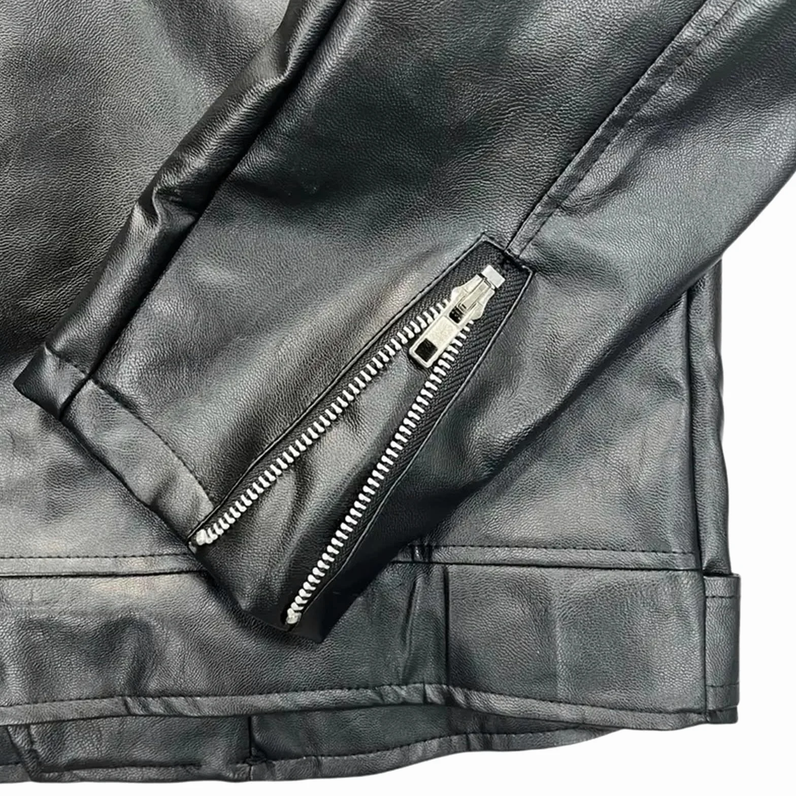 UHouse Blouson Moto Homme Saharienne Cuir Surchemise Legere Jacket de Travail Vestes Casaul Vêtements Vintage Bomber Leger Automne Hiver Pour Hommes