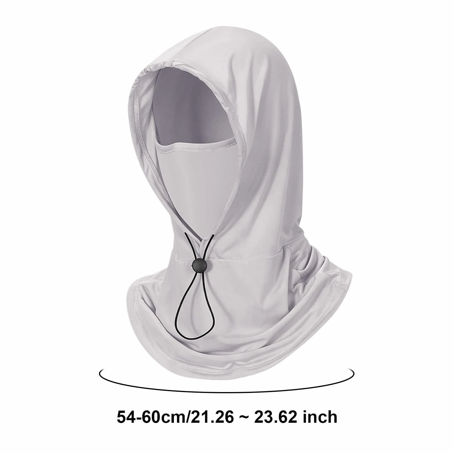 Masque de Protection Solaire pour le Visage - Écharpe En Soie Glacée Pour Temps Chaud | Masque Protection Solaire Femme Avec Chapeau | Pour Cyclisme Alpinisme Randonnée Pêche Mère Femme Petite Amie Sœ