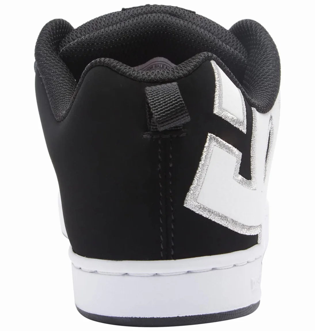 DC Shoes Court Graffik Baskets de Skate pour Femme en Noir et Blanc