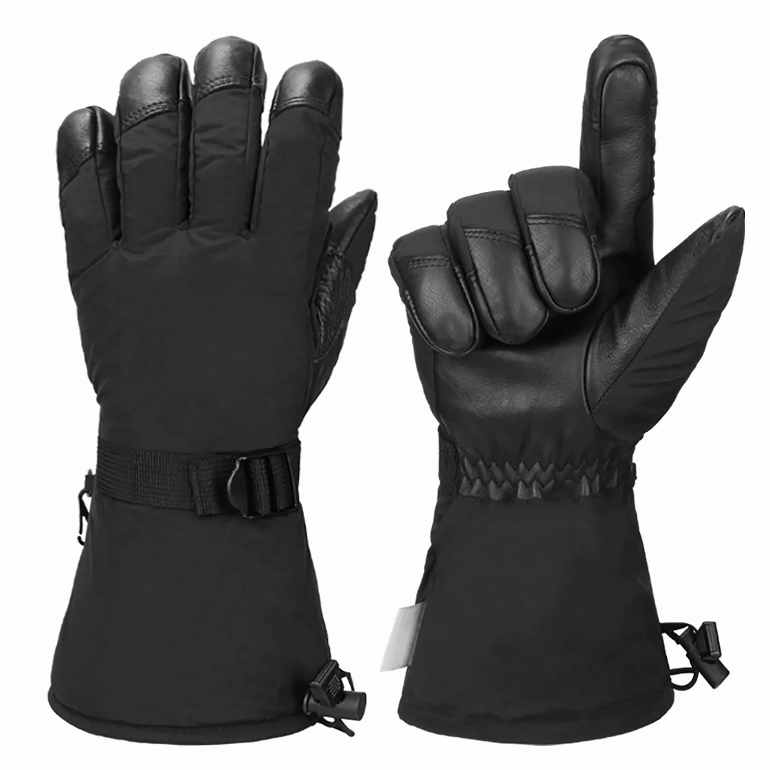 Gants d'hiver Hommes Femmes Gants de Ski Imperméables Gants de Temps Froid Gants Coupe-Vent Gants de Cyclisme d'hiver Chauds pour Le Temps Froid