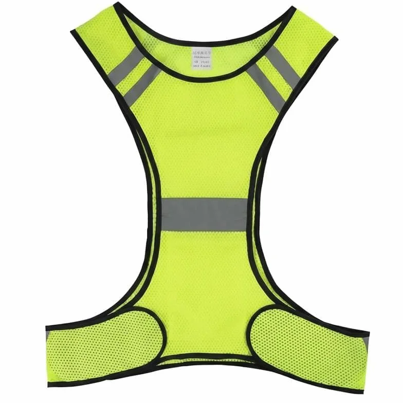Gilet Réfléchissant Haute Visibilité Homme Femme Fluorescente Sécurité Universel