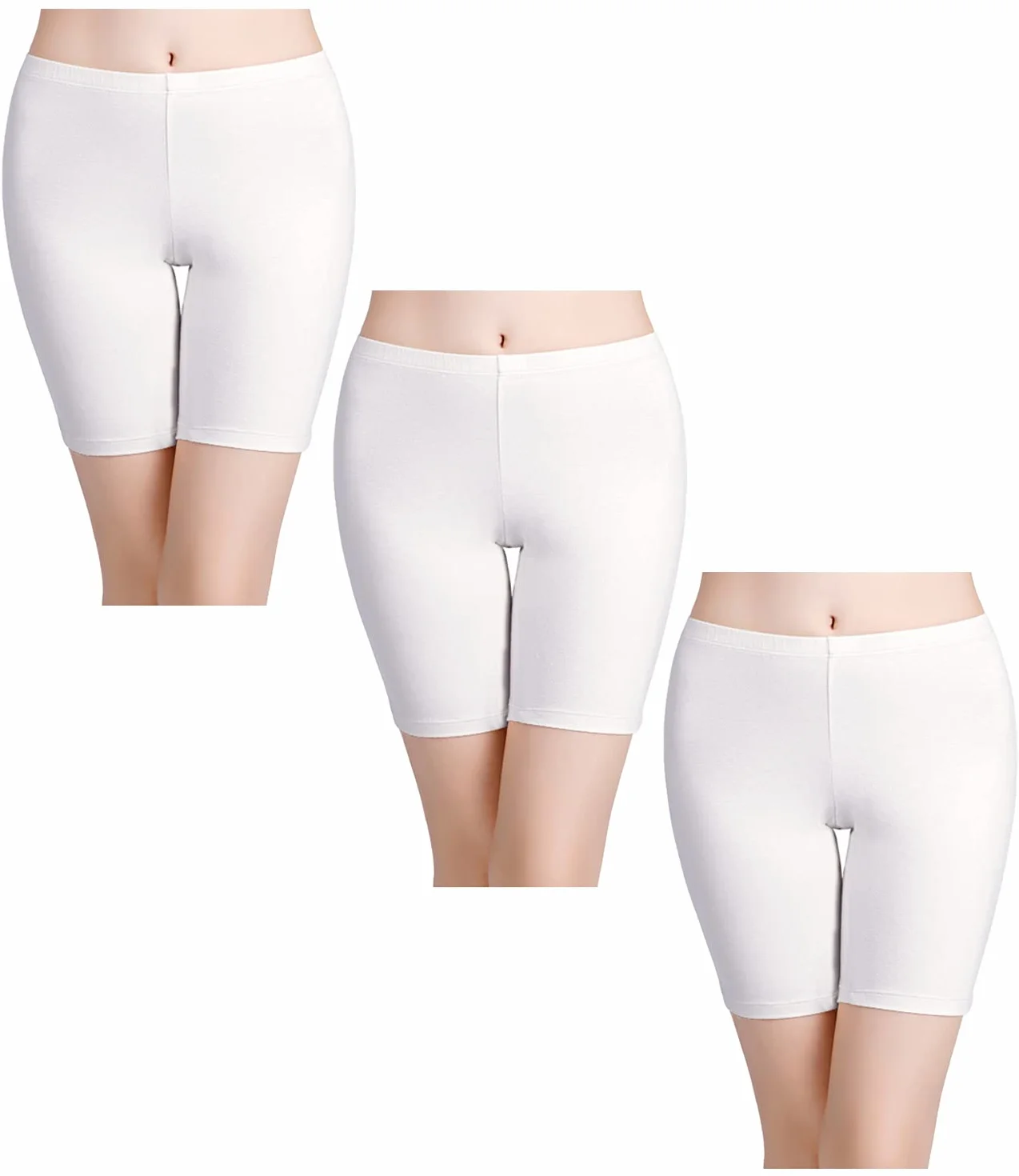 wirarpa Panty Coton Cycliste Short Femme Long Culottes Boxer Shorty Legging Boxer Caleçon Lot de 3