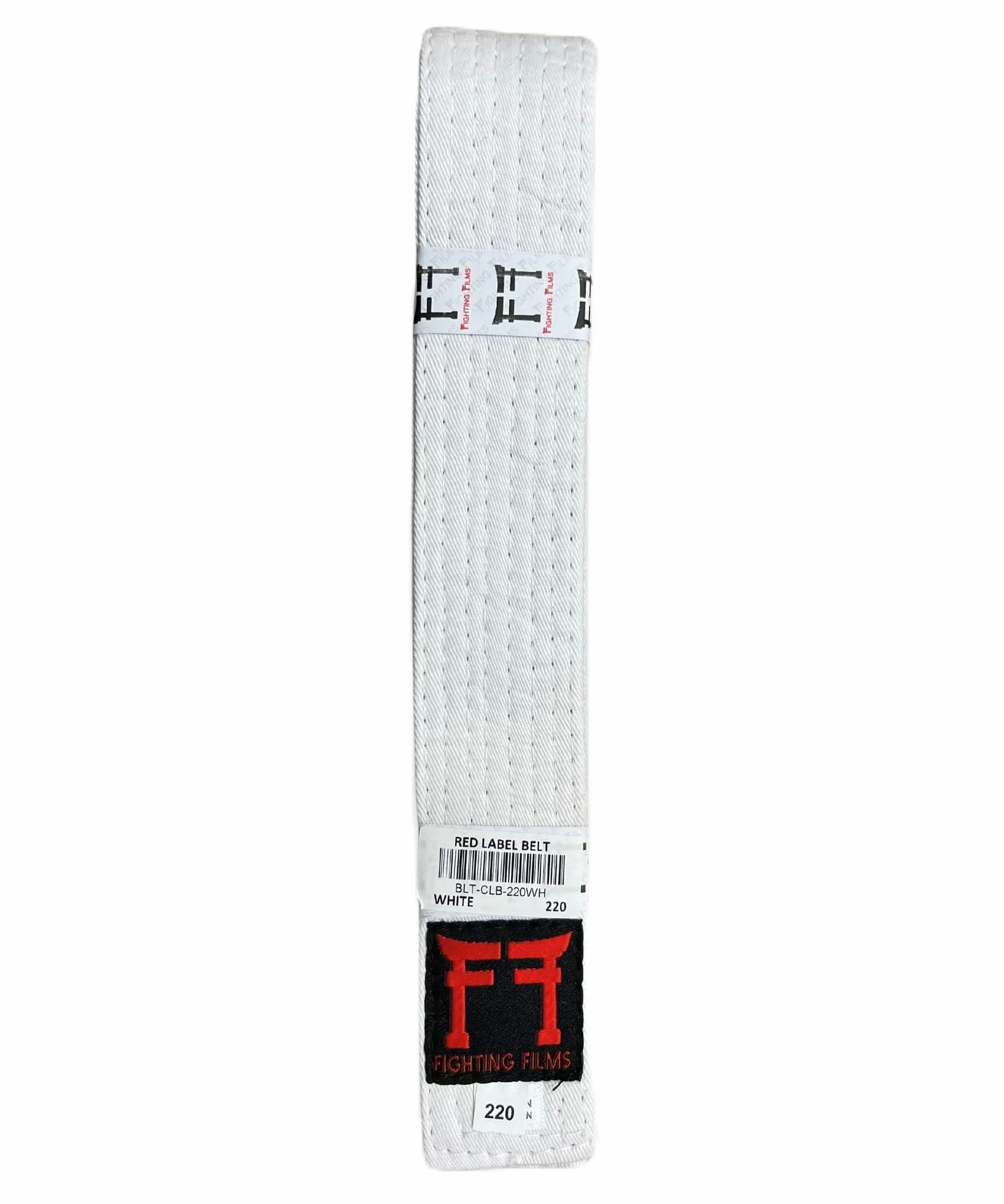 Ceinture Blanche de Judo Rigide en Coton