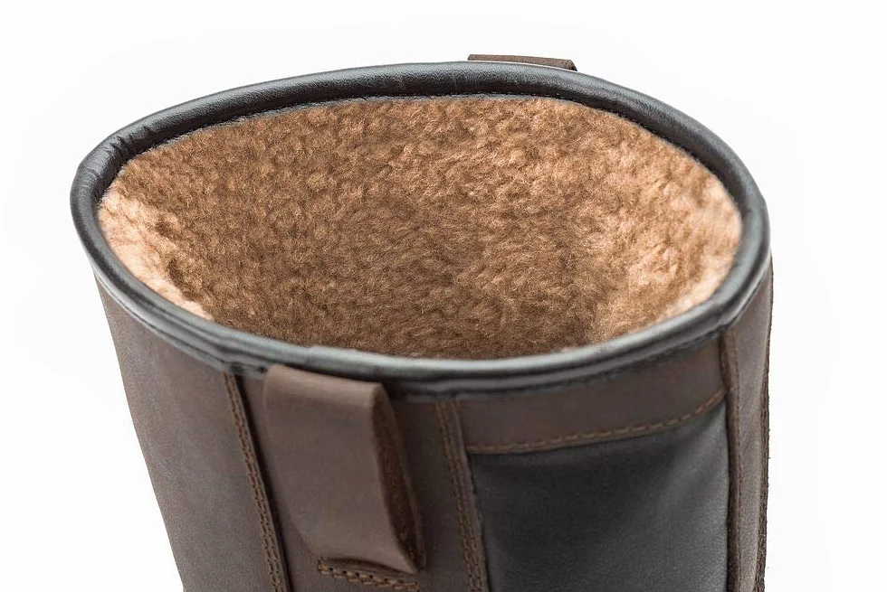 Botte de Securité Suxxeed Offroad S3 | Bottes Amagnétiques Fourrées | Très Légères et Flexibles | Semelle en PU2D - Très Adhérente, Résistante aux Huiles | Bout Recouvert Injecté en PU,47 EU,Marron