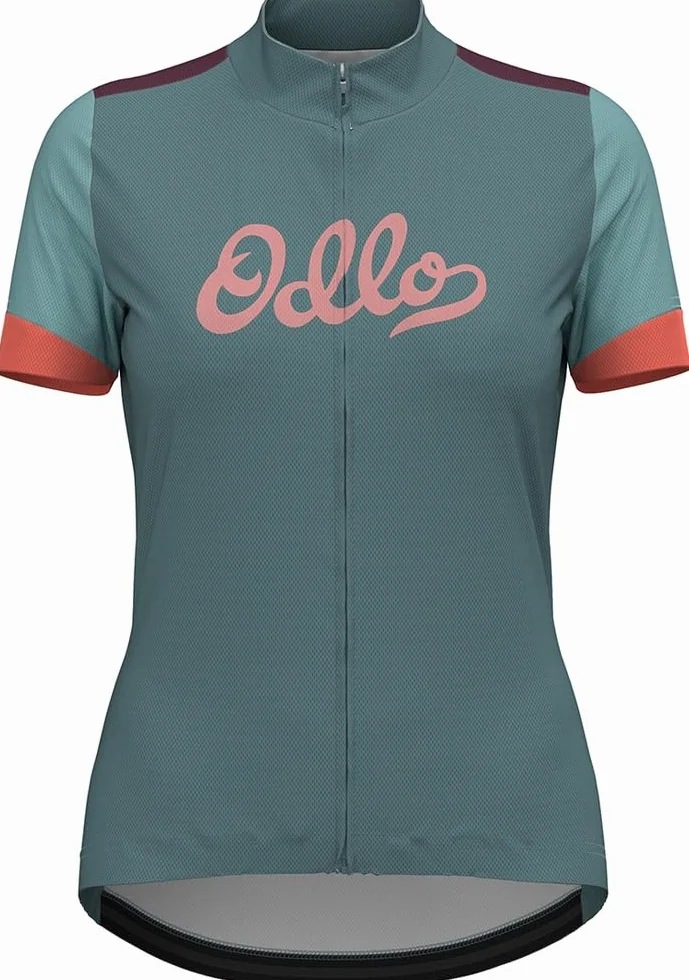 Odlo Vintage Essentials Maillot de Cyclisme T-Shirt Femme