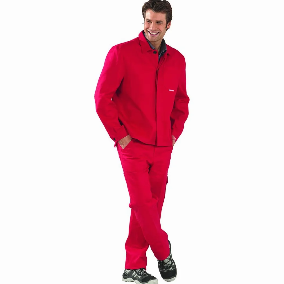 Planam 118058 Pantalon Taille 58 Rouge Moyen