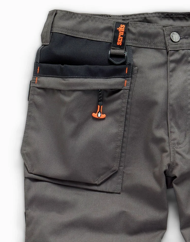 Scruffs Worker Plus Trousers Graphite Grey Pantalon d'utilité Professionnelle Homme