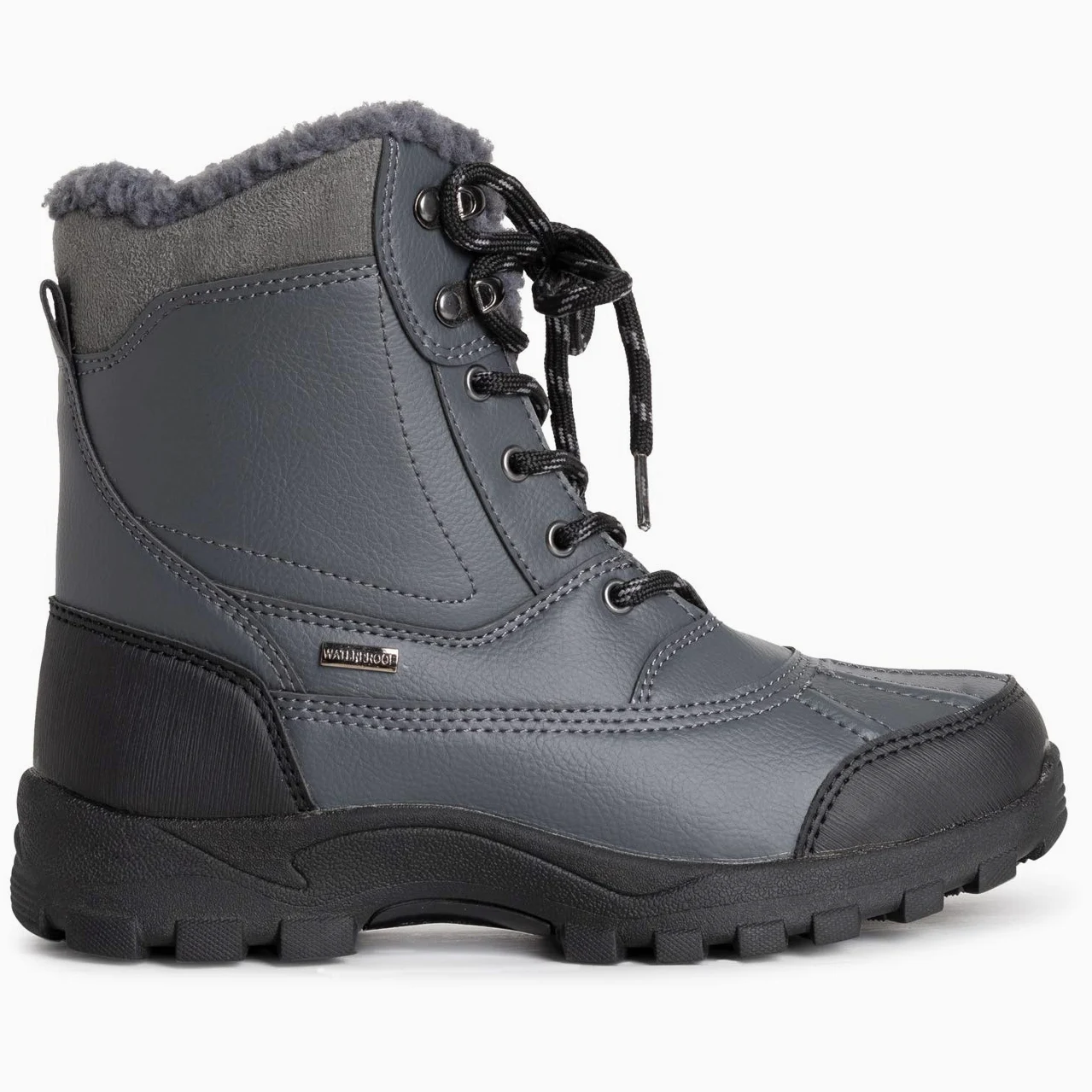 Polar Hommes Thinsulate Doublée Imperméable Bande De Roulement Profonde Caoutchouc Thermique l'hiver Bottes De Neige