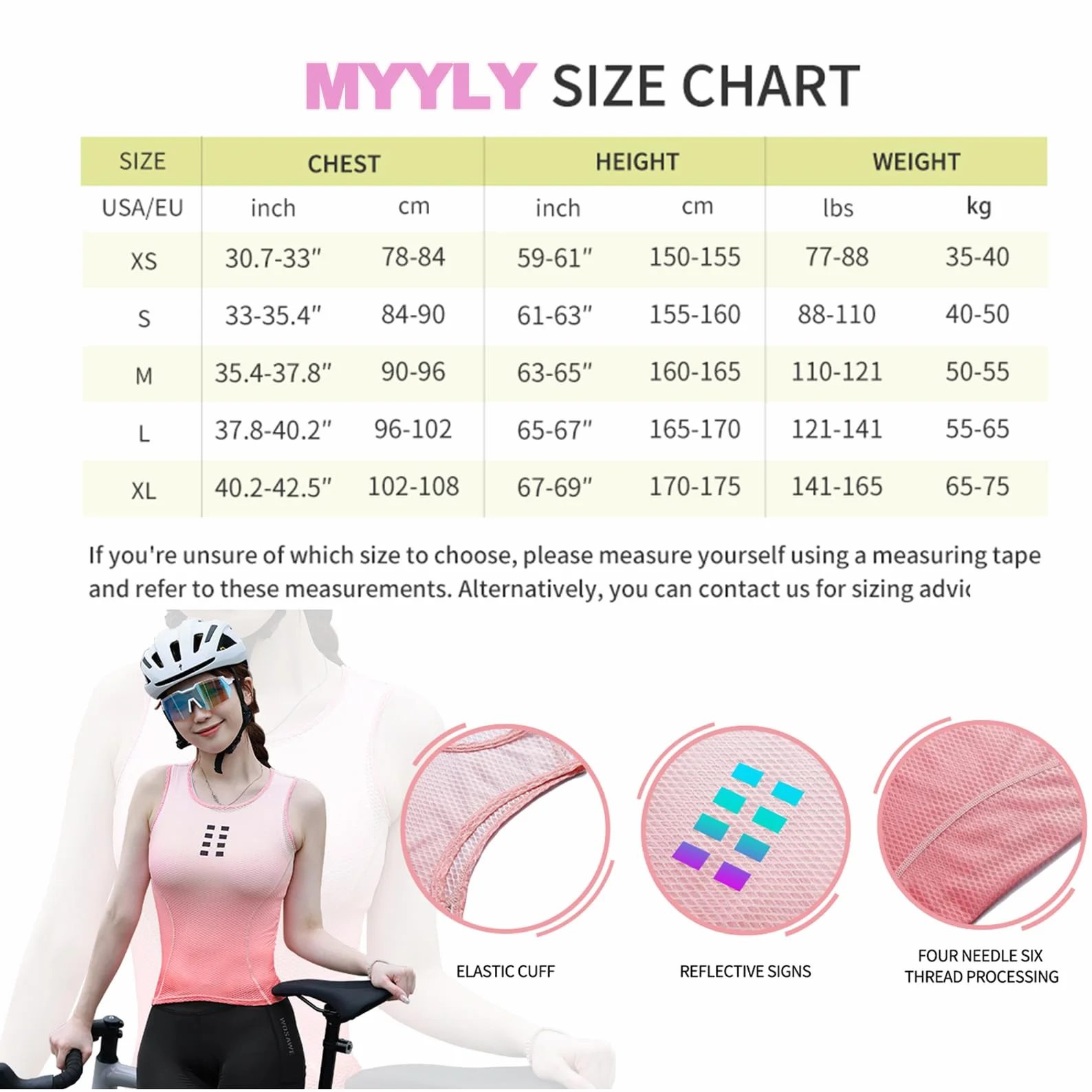 Gilet Cyclisme Femme sans Manches - Couche Base Séchage Rapide - Vêtement Jersey Haute élasticité - Blanc L
