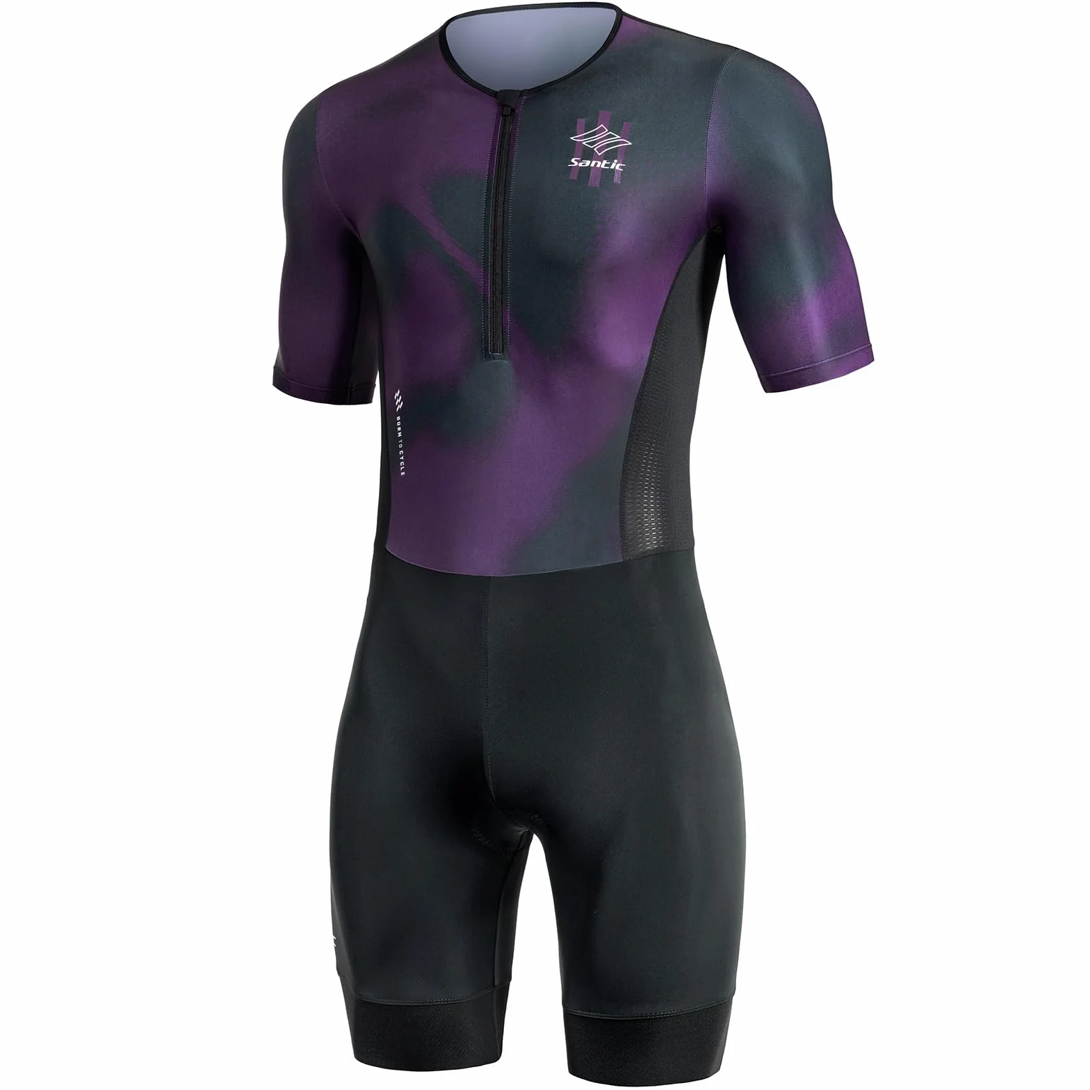 Santic Kuzarm Pro Combinaison de triathlon rembourrée pour homme