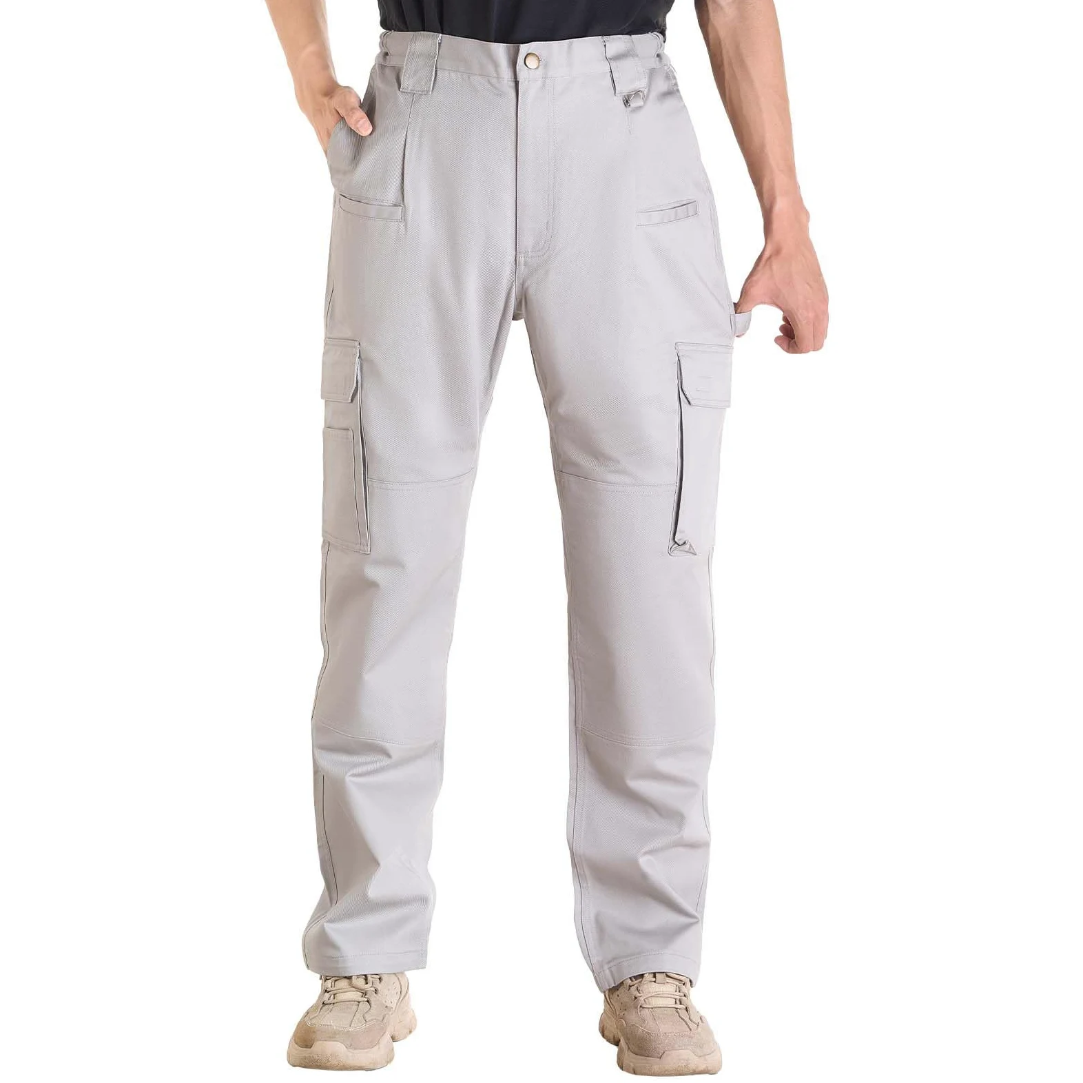 VEVOR Pantalon Ignifuge Homme, Taille M,L,XL,XXL, Pantalon Cargo Homme en Coto
