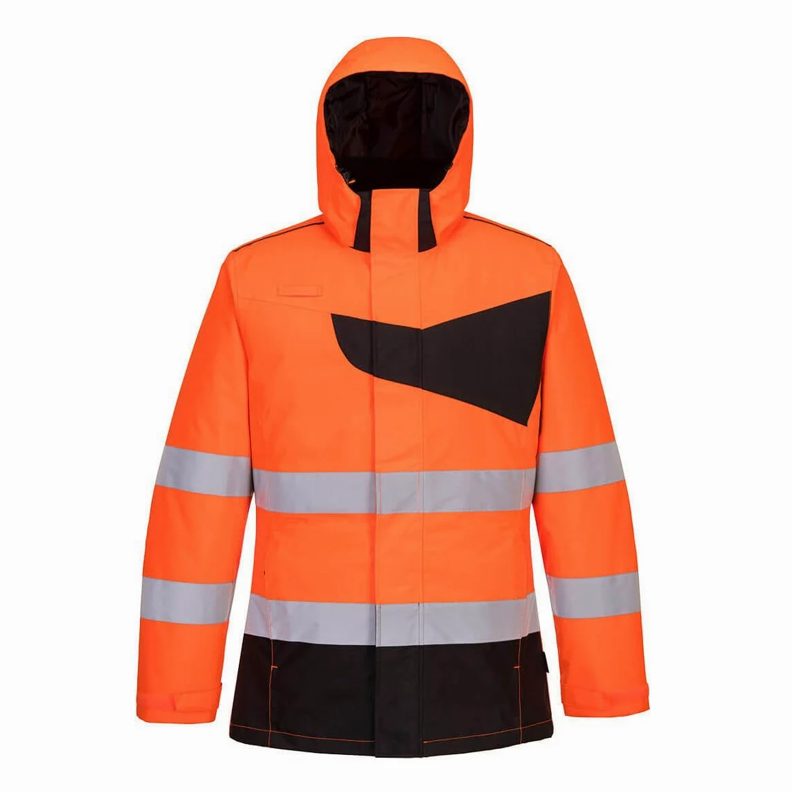 Portwest - Parka de travail chaude pour l'hiver PW2 HV Taille:XL