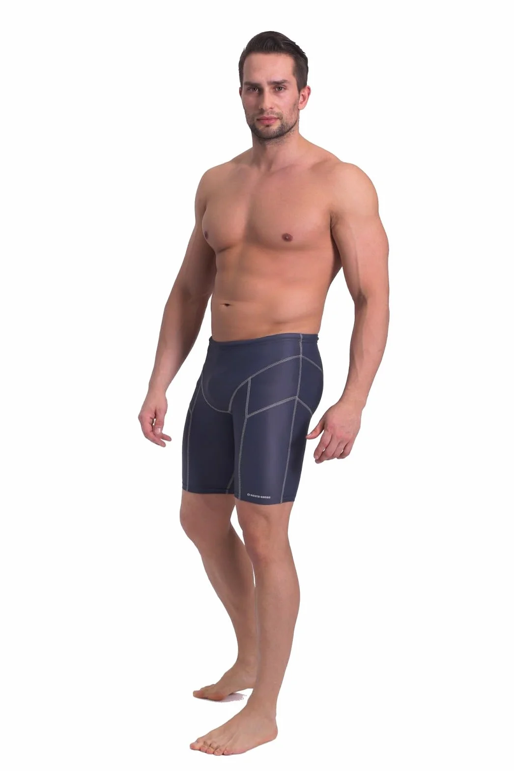 sesto senso Boxer Long Jammer pour Homme Sports Nautiques Maillot de Bain