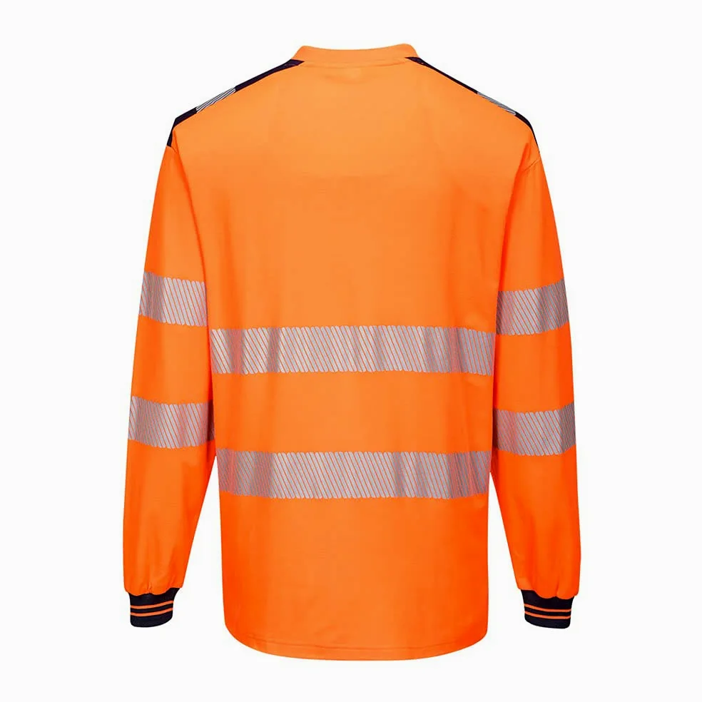 Portwest T-Shirt Manches Longues Haute visibilité Bicolor