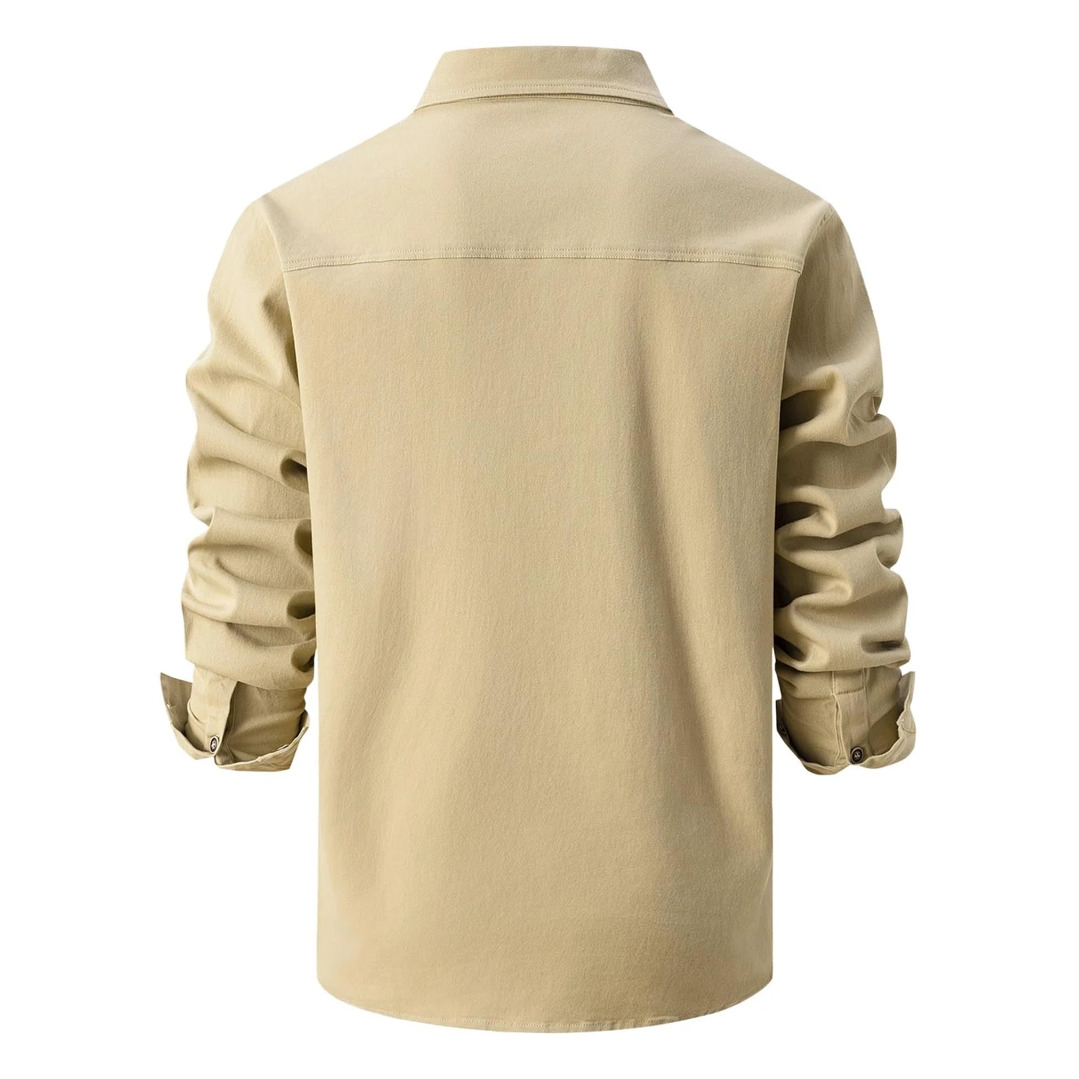 Chemise Henley À Manches Longues pour Homme D'Été Blanche Et Or Tee Shirt Travail Hauts Polo Bleu Ciel Free Palestine Tshirt Leger Respirant Casual De Plage S-4Xl
