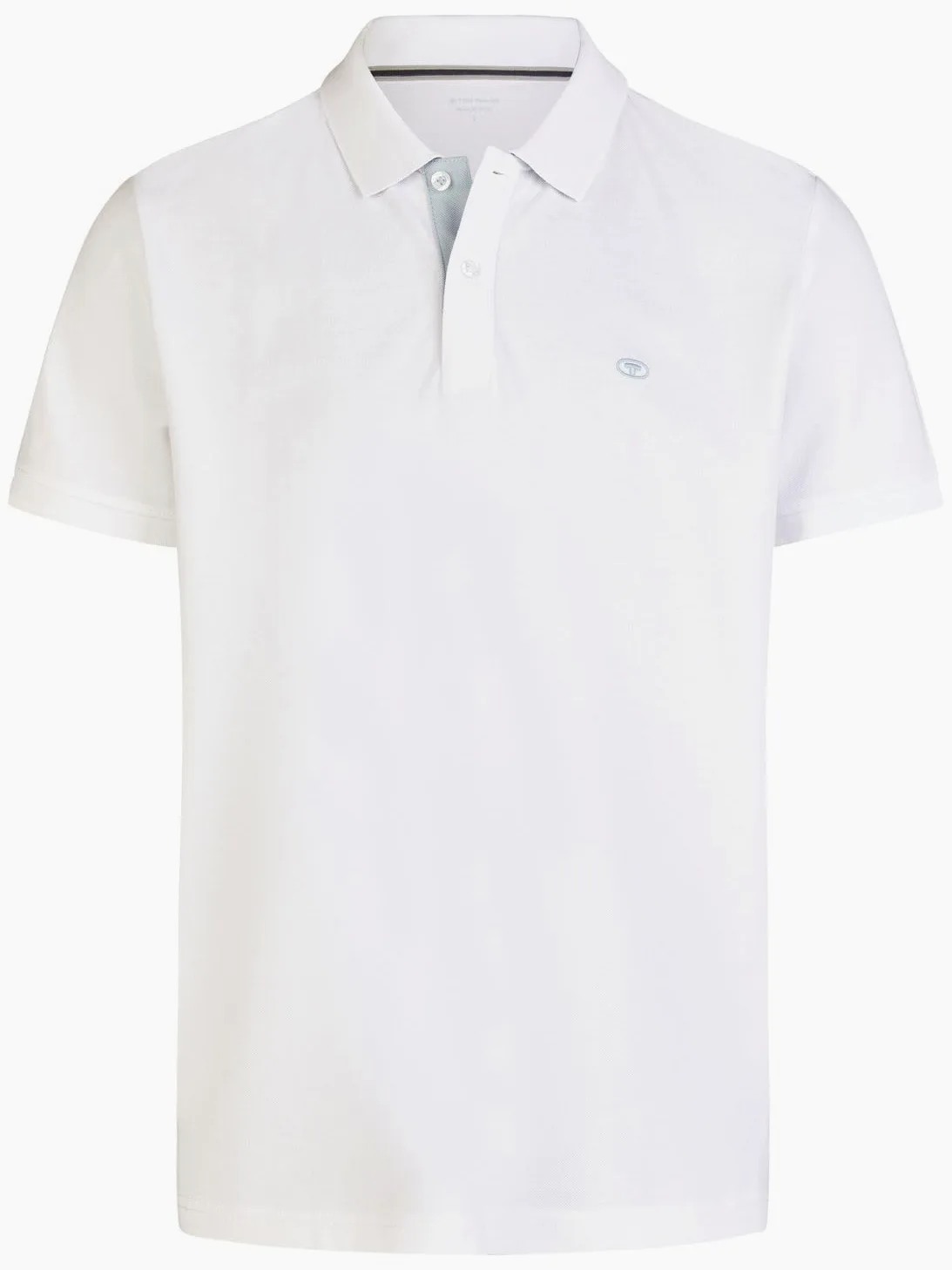 TOM TAILOR Lot de 3 polos à manches courtes en coton pour homme - Coupe droite - Pour l'été - Basiques - Couleur unie - Blanc, bleu, noir, olive, gris - Tailles S, M, L, XL, XXL, 3XL