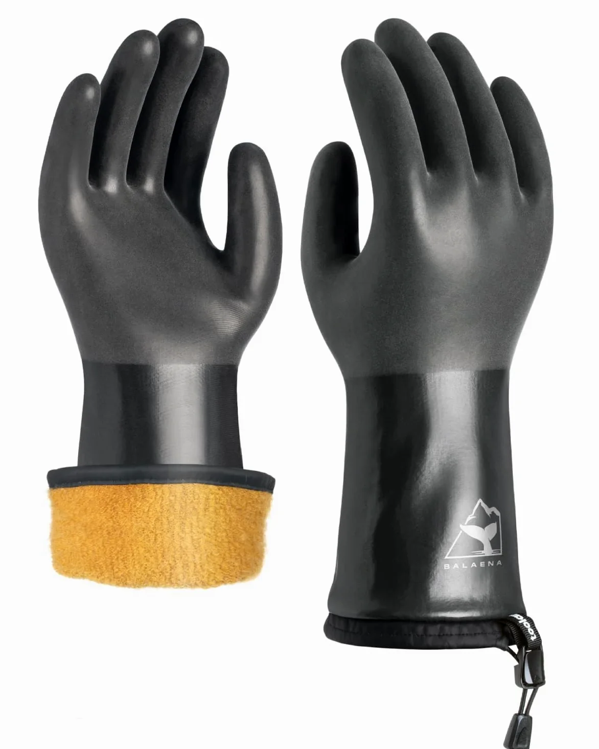 toolant Balaena Gants d'hiver imperméables avec poignée – Gants de congélation pour travail léger et aventure en plein air, randonnée, agriculture, camping, ski, taille XL