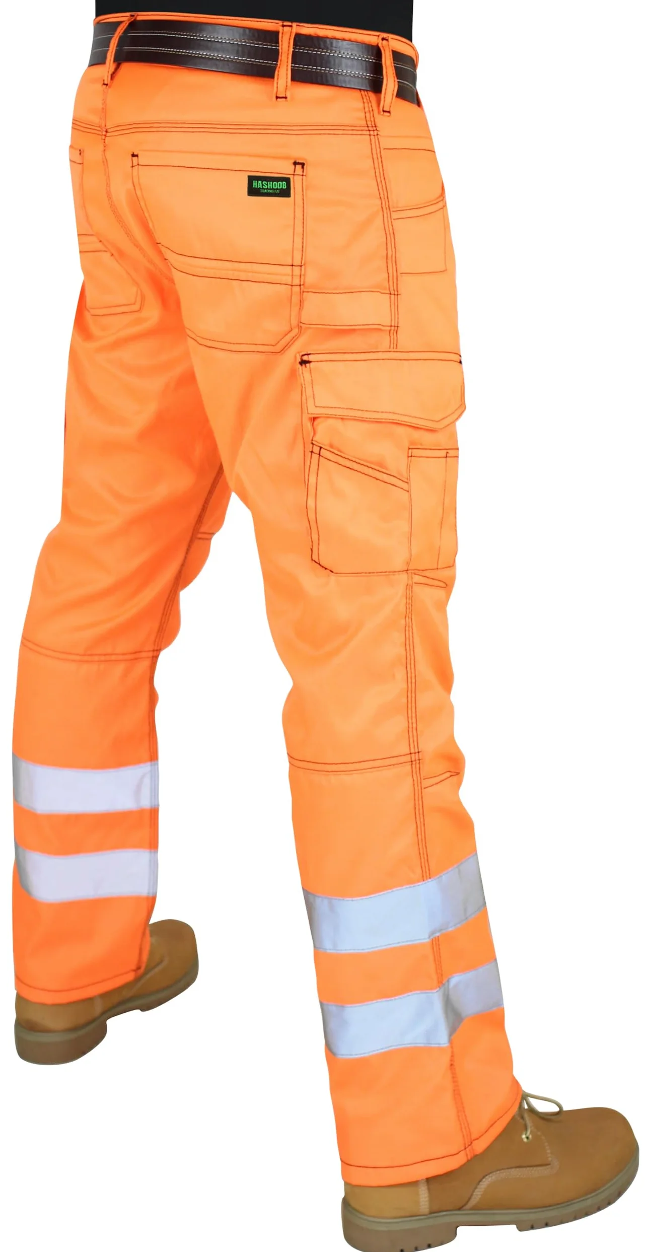 Pantalon de travail haute visibilité multi-poches pour homme
