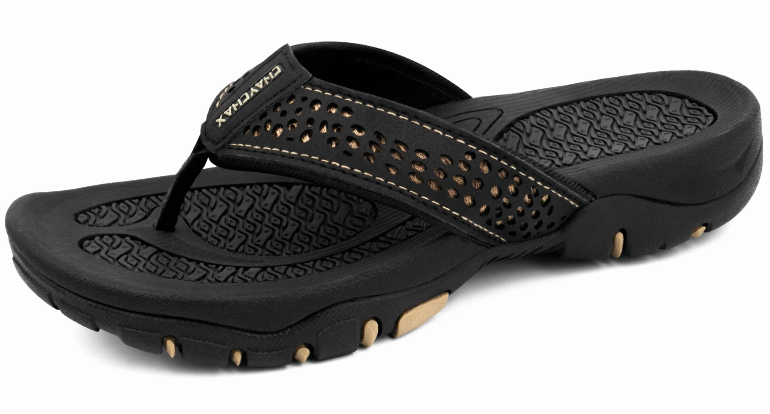 Sandales de Sports Homme Flip Flop Antidérapant Chaussures de Plage et Piscine