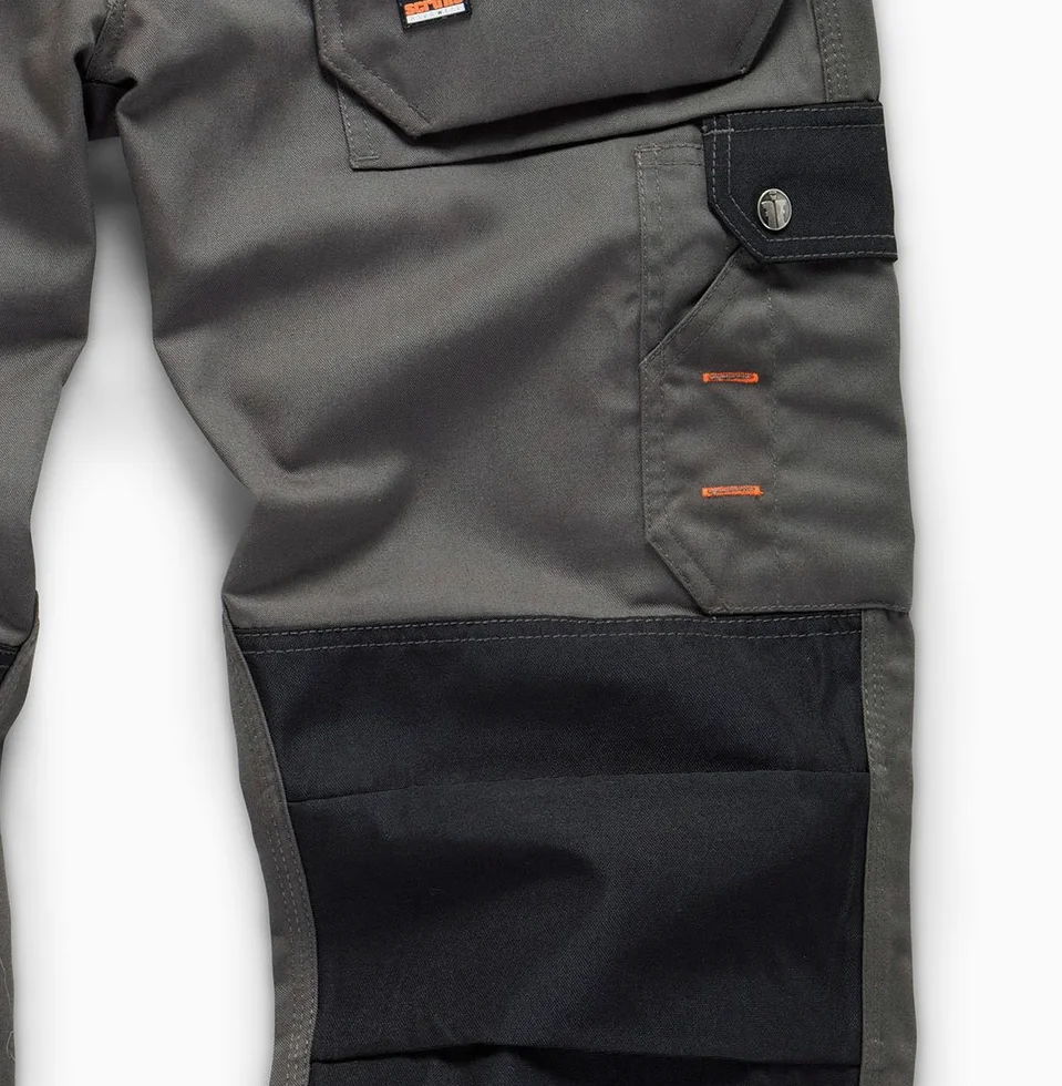 Scruffs Worker Plus Trousers Graphite Grey Pantalon d'utilité Professionnelle Homme