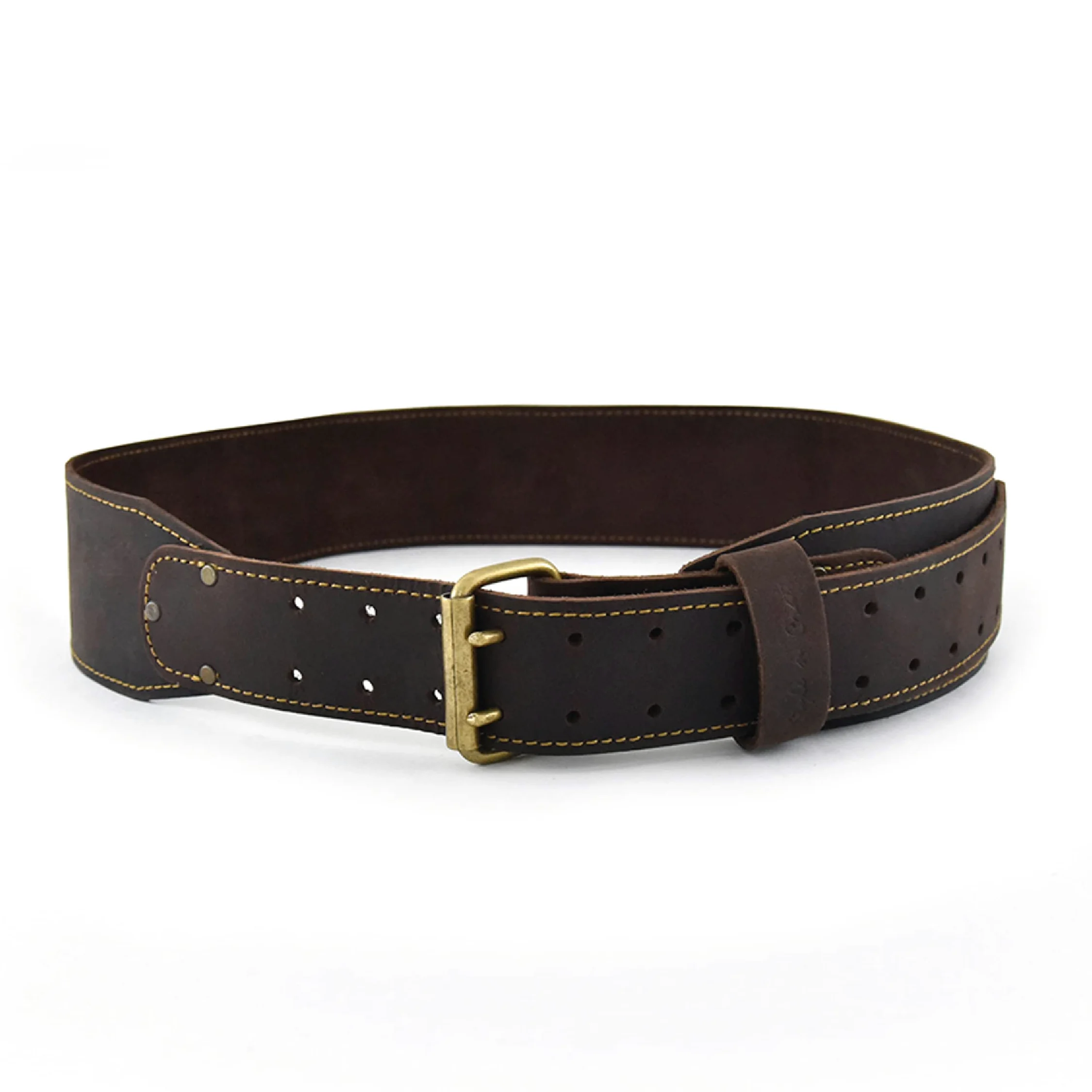 Style N Craft Ceinture de travail fuselée pour homme, marron foncé