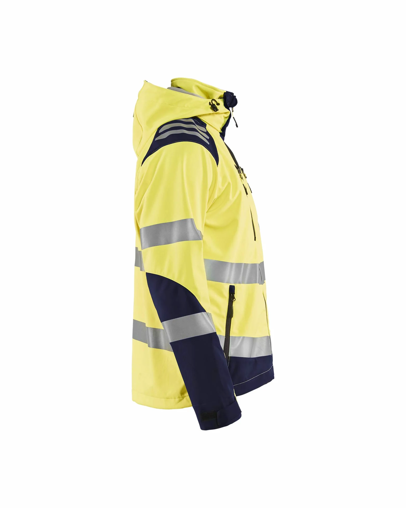 BLÅKLÄDER Hi Vis Softshell Veste Homme (lot de 1)