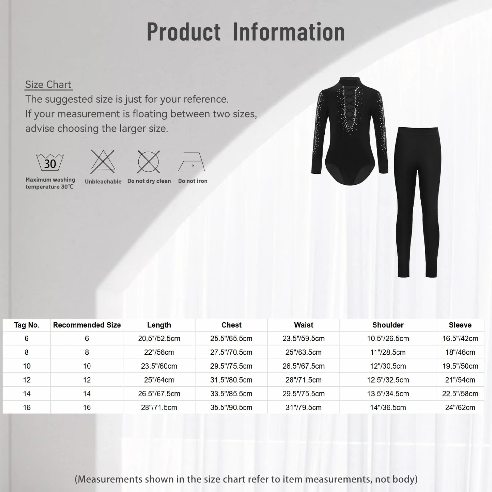 Enfant Garçon Justaucorps Gymnastique Classique Manches Longues Tenues Patinage Artistique Costume Danse Latine Jazz Rumba Salsa Valse Tango Dancewear 5-16 ans