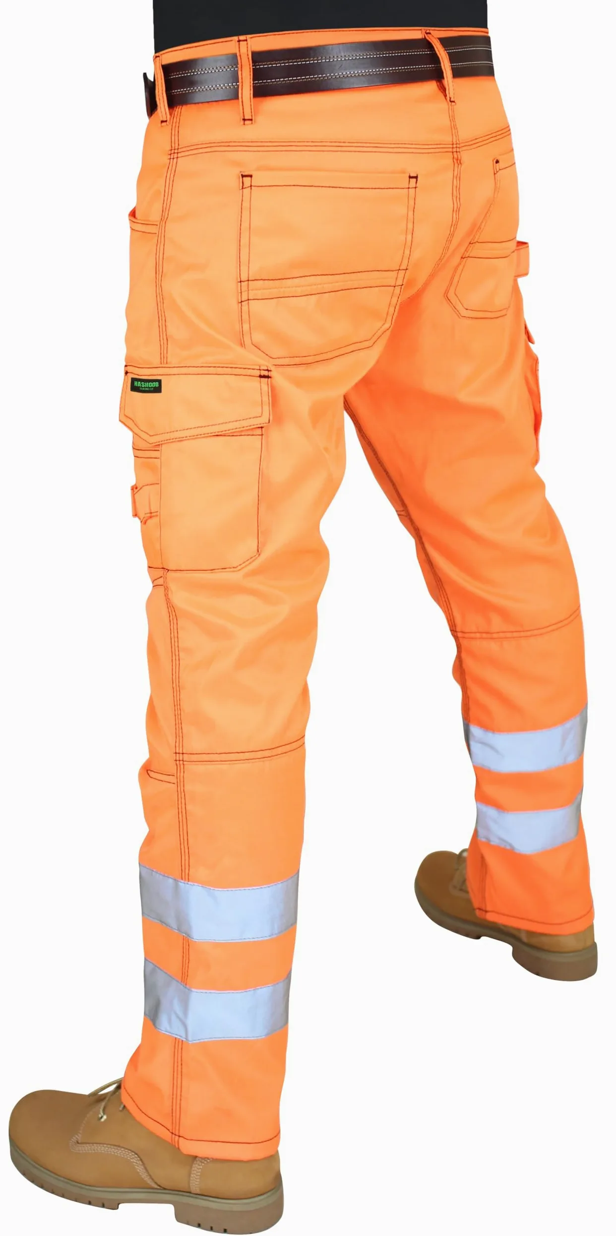 Pantalon de travail haute visibilité multi-poches pour homme